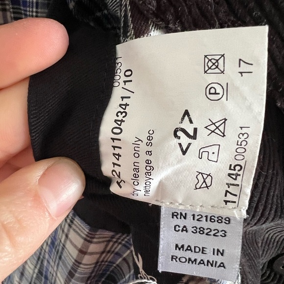 Drykorn for Beautiful People Corduroy Jacket, size 2 - Picture 5 of 5